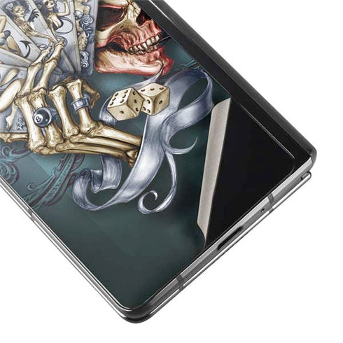 Alchemy Carta Read Em and Weep Galaxy Z Fold2 5G Skin