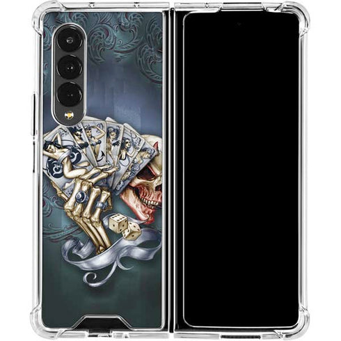 Alchemy Carta Read Em and Weep Galaxy Z Fold4 5G Clear Case