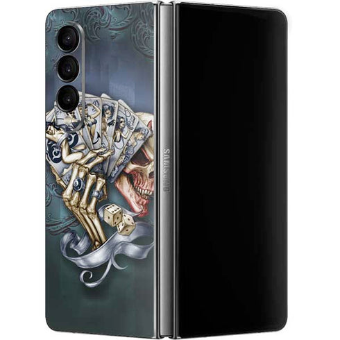 Alchemy Carta Read Em and Weep Galaxy Z Fold4 5G Skin