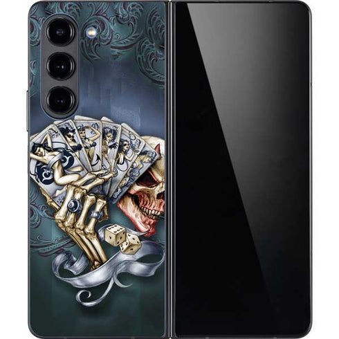 Alchemy Carta Read Em and Weep Galaxy Z Fold5 5G Skin