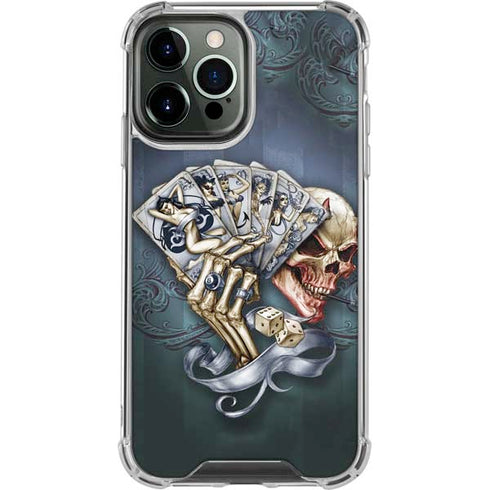 Alchemy Carta Read Em and Weep iPhone 14 Pro Max Clear Case