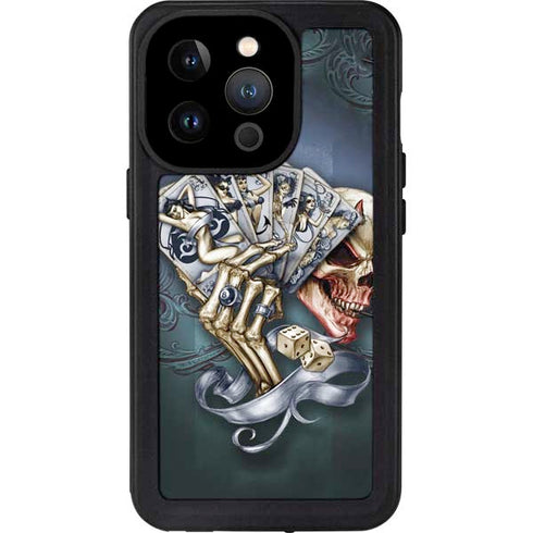 Alchemy Carta Read Em and Weep iPhone 14 Pro Waterproof Case