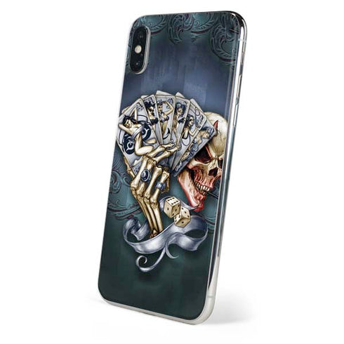 Alchemy Carta Read Em and Weep iPhone XS Skin