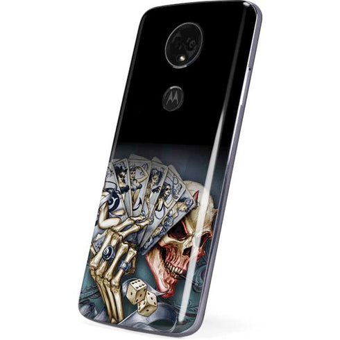 Alchemy Carta Read Em and Weep Moto E5 Plus Skin