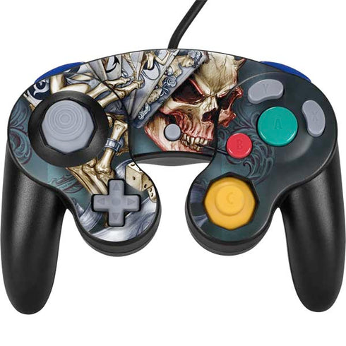 Alchemy Carta Read Em and Weep Nintendo GameCube Controller Skin