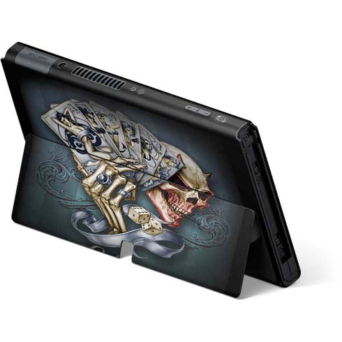Alchemy Carta Read Em and Weep Nintendo Switch OLED (2021) Skin