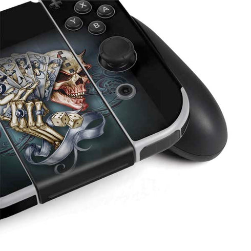 Alchemy Carta Read Em and Weep Nintendo Switch OLED (2021) Skin