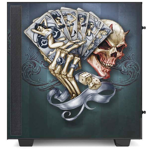 Alchemy Carta Read Em and Weep NZXT H510 Compact ATX Mid-Tower Case Skin