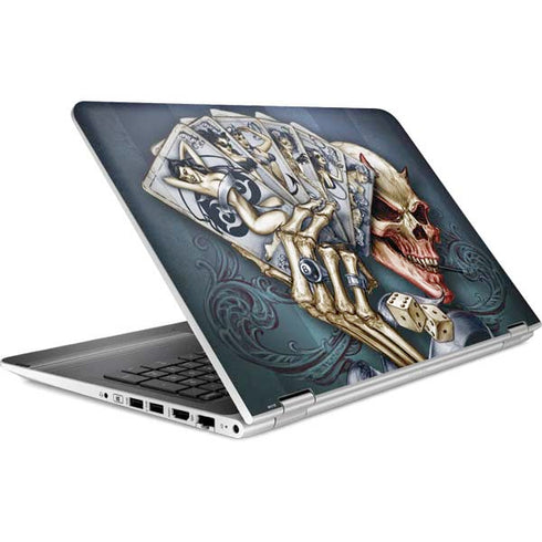 Alchemy Carta Read Em and Weep HP Pavilion Skin