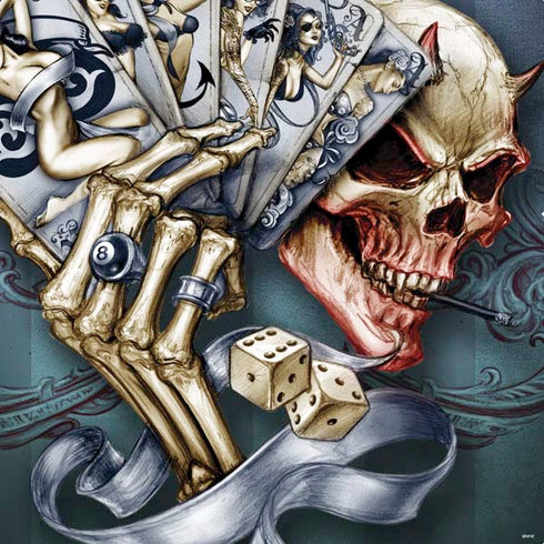 Alchemy Carta Read Em and Weep PS4 Controller Skin