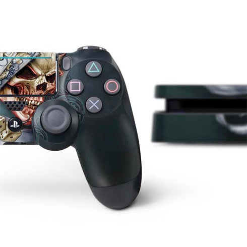 Alchemy Carta Read Em and Weep PS4 Slim Bundle Skin