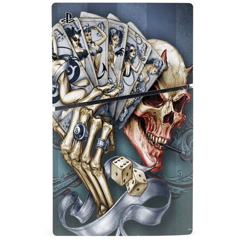 Alchemy Carta Read Em and Weep PS5 Slim Disk Console Skin