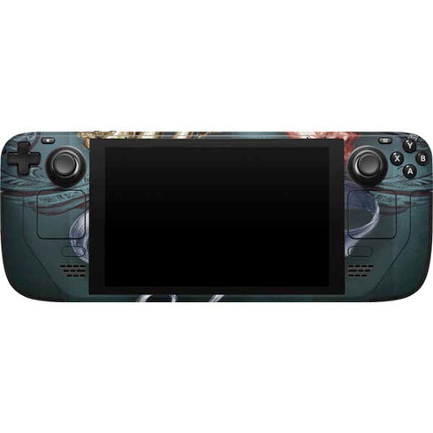 Alchemy Carta Read Em and Weep Steam Deck Handheld Gaming Computer Skin