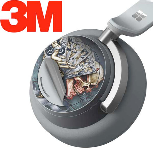 Alchemy Carta Read Em and Weep Surface Headphones Skin