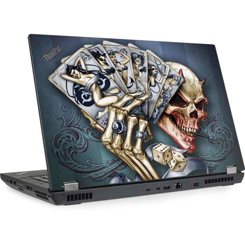 Alchemy Carta Read Em and Weep Lenovo ThinkPad Skin