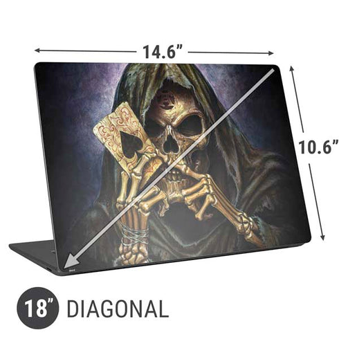 Alchemy Carta Reapers Ace Universal Laptop 18in (14.6 x 10.6in) Skin