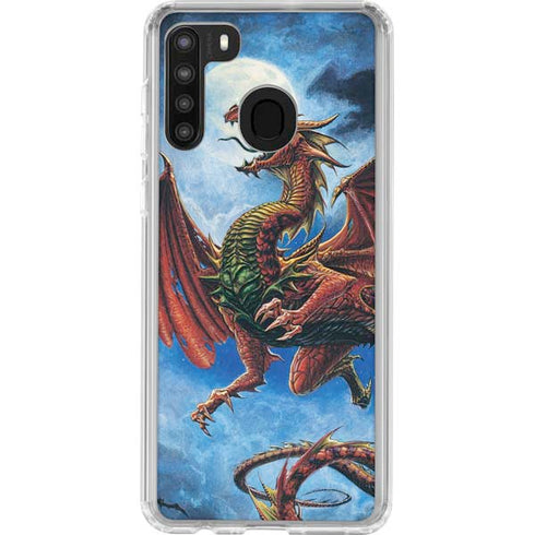 Alchemy Carta Whitby Wyrm Galaxy A21 Clear Case