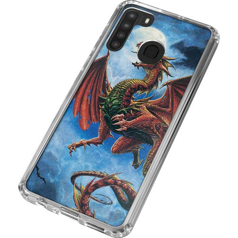 Alchemy Carta Whitby Wyrm Galaxy A21 Clear Case