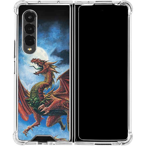 Alchemy Carta Whitby Wyrm Galaxy Z Fold4 5G Clear Case