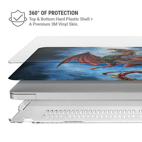 Alchemy Carta Whitby Wyrm MacBook Air 13in M1 (2021) Case plus Skin