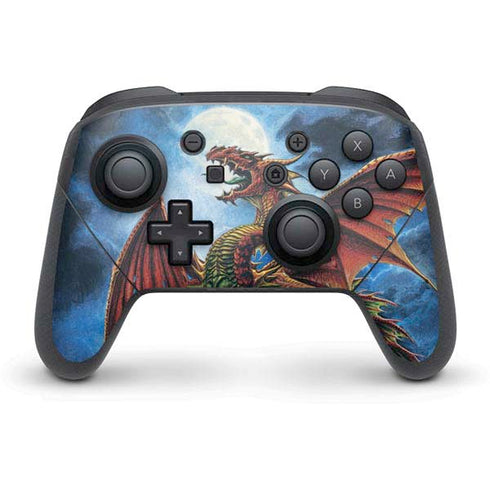 Alchemy Carta Whitby Wyrm Nintendo Switch Pro Controller Skin