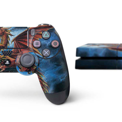 Alchemy Carta Whitby Wyrm PS4 Console and Controller Bundle Skin