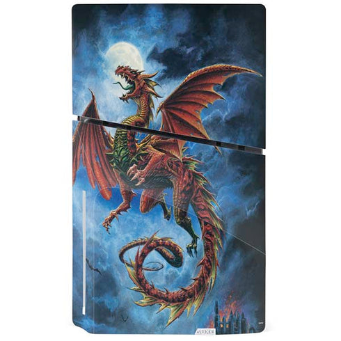 Alchemy Carta Whitby Wyrm PS5 Slim Disk Console Skin
