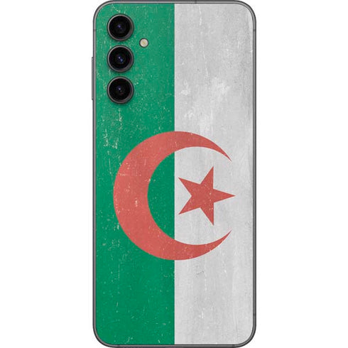 Algeria Flag Distressed Galaxy A14 5G Skin
