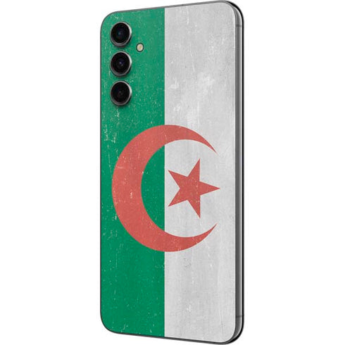 Algeria Flag Distressed Galaxy A14 5G Skin