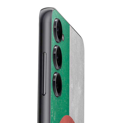 Algeria Flag Distressed Galaxy A14 5G Skin