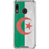 Algeria Flag Distressed Galaxy A30 Clear Case
