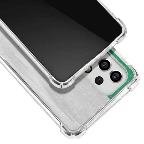 Algeria Flag Distressed Galaxy A33 5G Clear Case