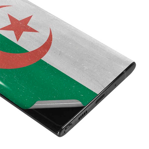 Algeria Flag Distressed Galaxy Note 10 Skin