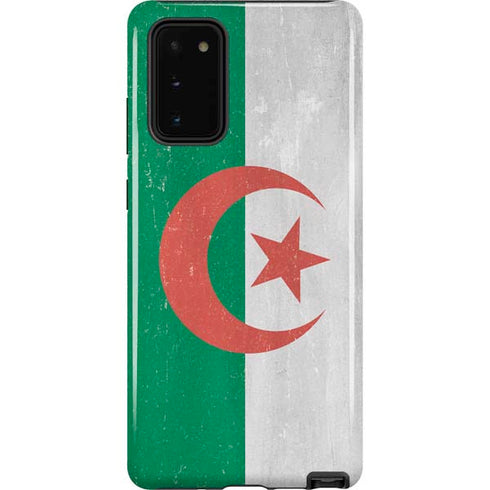 Algeria Flag Distressed Galaxy Note20 5G Pro Case