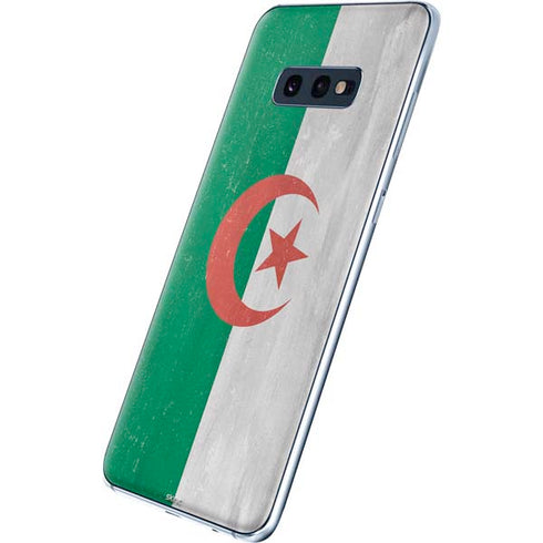 Algeria Flag Distressed Galaxy S10e Skin