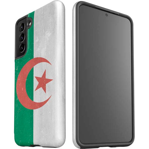 Algeria Flag Distressed Galaxy S21 5G Pro Case