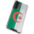 Algeria Flag Distressed Galaxy S21 FE Clear Case