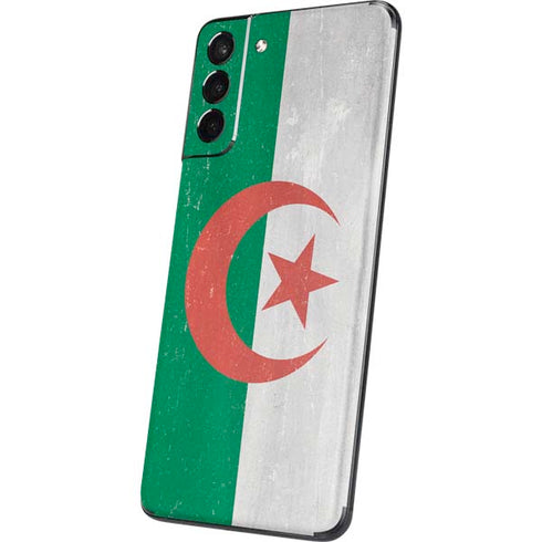 Algeria Flag Distressed Galaxy S21 Plus 5G Skin
