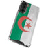 Algeria Flag Distressed Galaxy S22 Plus Clear Case