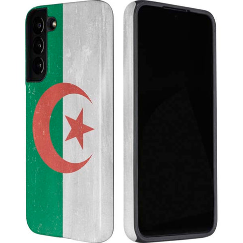 Algeria Flag Distressed Galaxy S22 Plus Pro Case