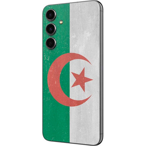 Algeria Flag Distressed Galaxy S23 FE Skin