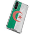 Algeria Flag Distressed Galaxy S23 Plus Clear Case