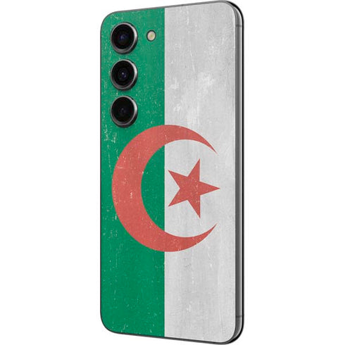 Algeria Flag Distressed Galaxy S23 Skin