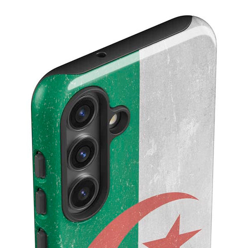 Algeria Flag Distressed Galaxy S24 Impact Case