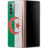 Algeria Flag Distressed Galaxy Z Fold2 5G Skin