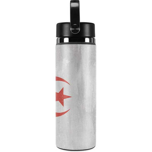 Algeria Flag Distressed Hydro Flask 20oz Wide Mouth Skin