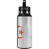 Algeria Flag Distressed Hydro Flask 32oz Wide Mouth Skin