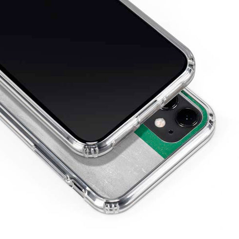 Algeria Flag Distressed iPhone 11 Clear Case