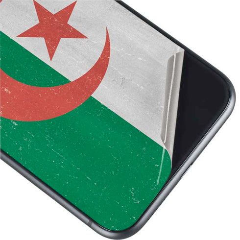 Algeria Flag Distressed iPhone 11 Skin