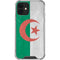 Algeria Flag Distressed iPhone 12 Clear Case